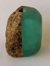 Load image into Gallery viewer, Stone and Recycled Glass Vases