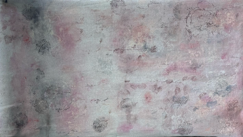 Chrysanthemum Wool Panel
